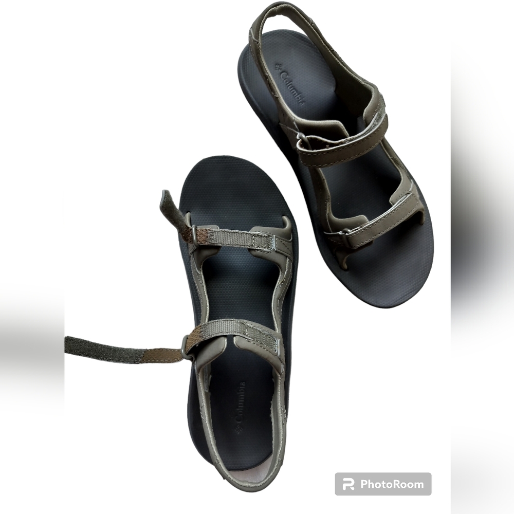 Columbia barraca sunlight olive strappy sandals women's size 7 - Picture 6 of 10